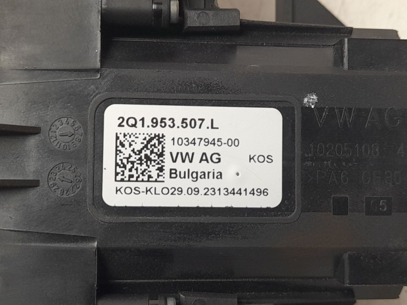 Recambio de mando multifuncion para volkswagen t-cross (c11, d31) 1.0 tsi referencia OEM IAM 2Q1953507L  