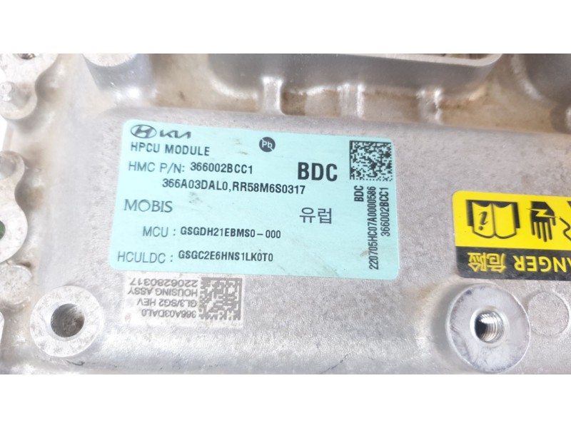Recambio de inversor para kia niro referencia OEM IAM 3660028CC1  