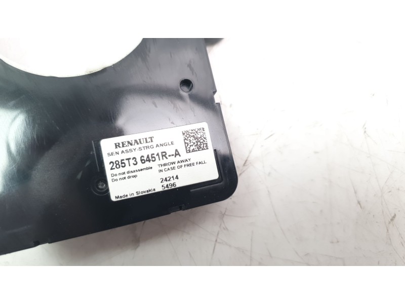 Recambio de sensor angulo volante para renault captur ii techno referencia OEM IAM 285T36451R  