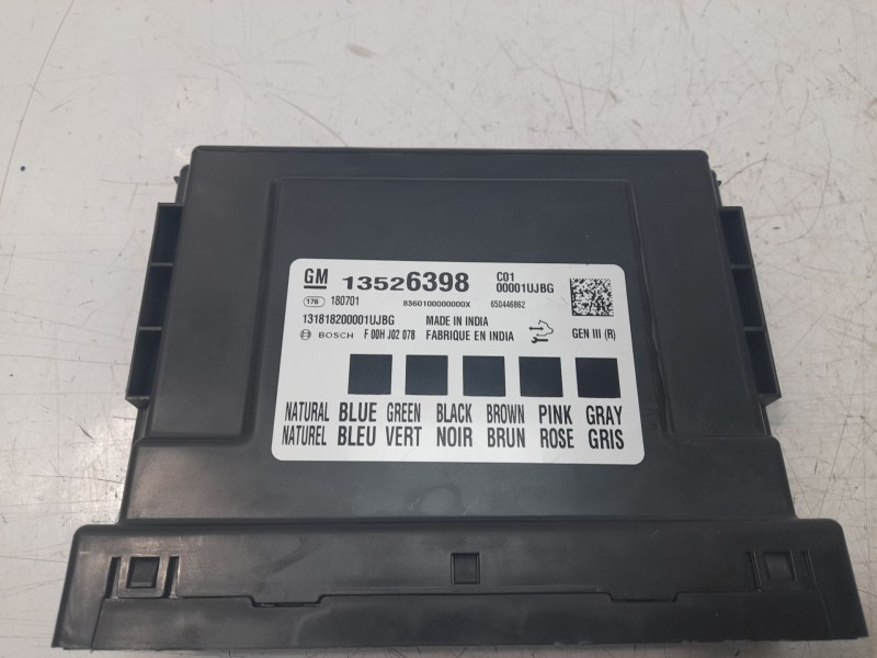 Recambio de modulo electronico para opel astra k lim. 5türig dynamic referencia OEM IAM 13526398 F00HJ02078 