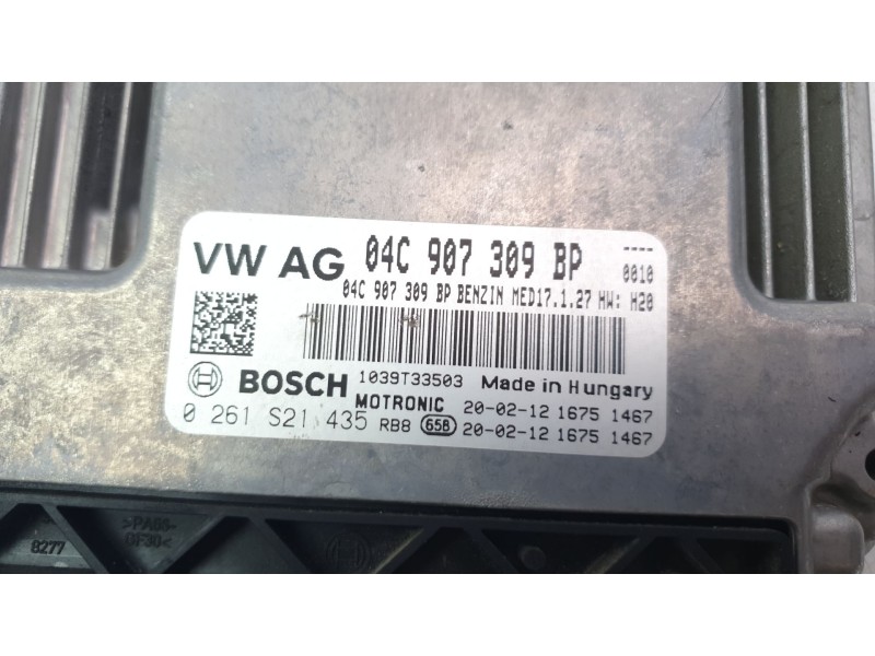 Recambio de centralita motor uce para volkswagen polo advance referencia OEM IAM 04C907309BP  