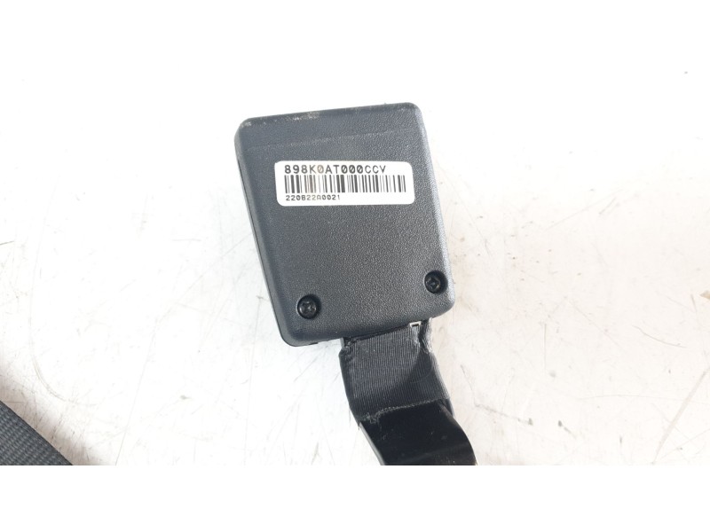 Recambio de enganche cinturon trasero derecho para kia niro referencia OEM IAM 898K0AT000CCV  