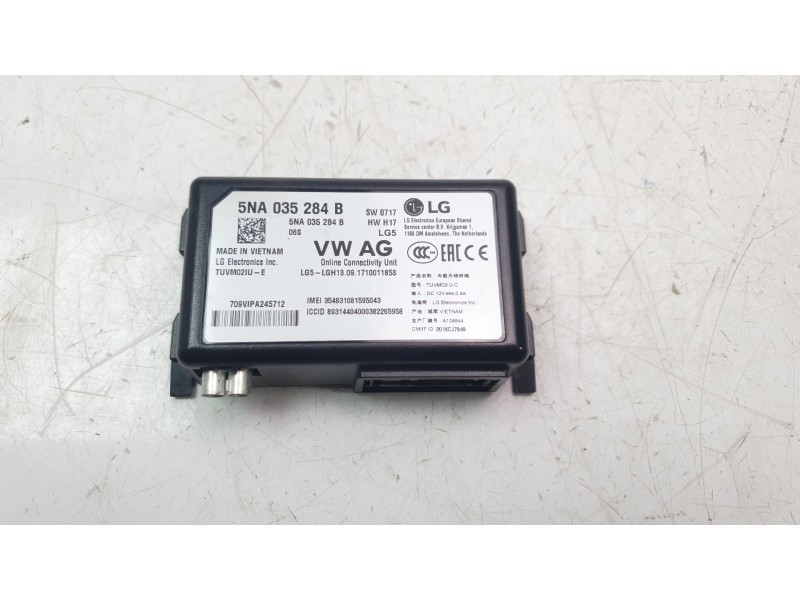 Recambio de modulo electronico para skoda kodiaq ambition referencia OEM IAM 5NA035284B  