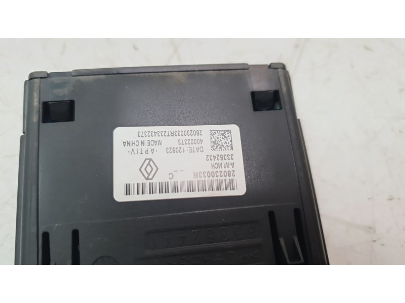 Recambio de modulo electronico para renault captur ii techno referencia OEM IAM 280230033R  