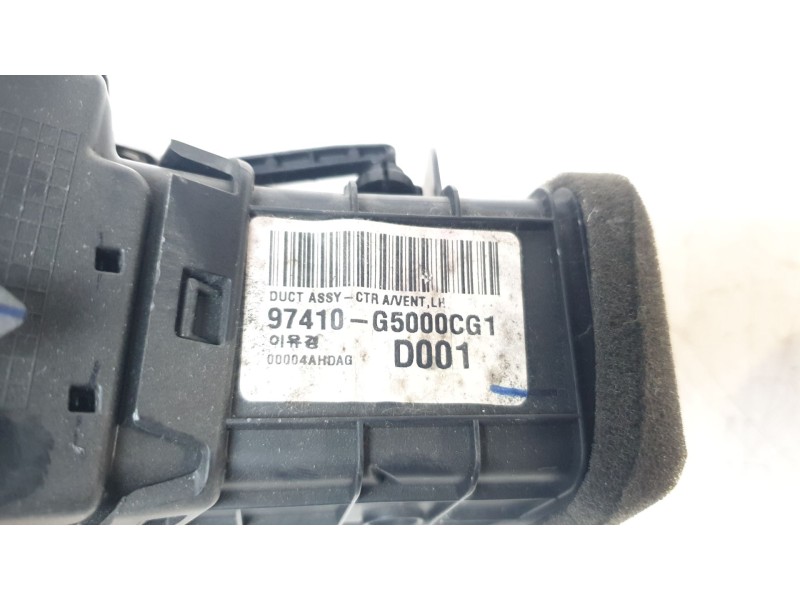 Recambio de aireador central izquierdo para kia niro business referencia OEM IAM 97410G5000  