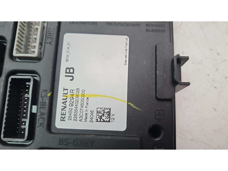 Recambio de modulo electronico para renault captur ii techno referencia OEM IAM 284B29294R 22635443209028 / A3C0746050300 / 2404