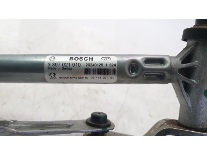 Recambio de motor limpia delantero para citroën c3 feel pack referencia OEM IAM 9815497780  