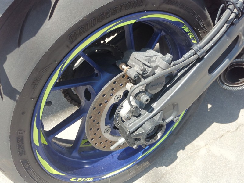 Recambio de pinza de freno trasera derecha para yamaha yzf-r 7 yzf-r 7 referencia OEM IAM   