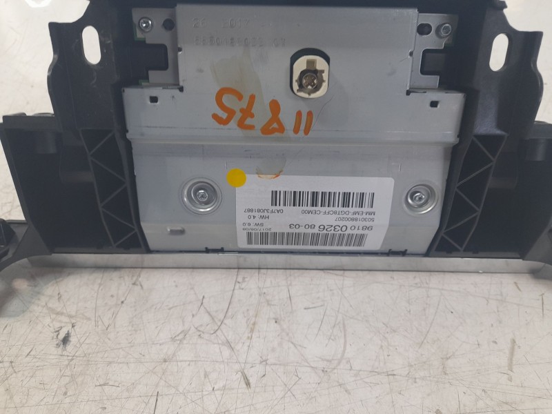 Recambio de pantalla multifuncion para peugeot 3008 allure pack referencia OEM IAM 9810032680  