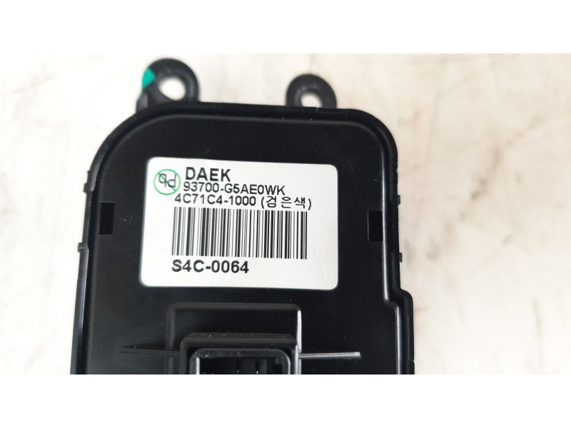 Recambio de mando multifuncion para kia niro business referencia OEM IAM 93700G5AE0  