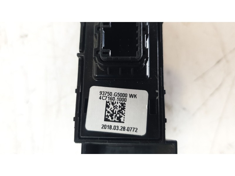 Recambio de interruptor para kia niro business referencia OEM IAM 93750G5000  