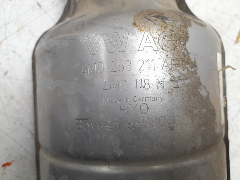 Recambio de catalizador para porsche cayenne coupe (9yb) e-hybrid referencia OEM IAM 4M0253211AF 4M0118N 4M0253300AM