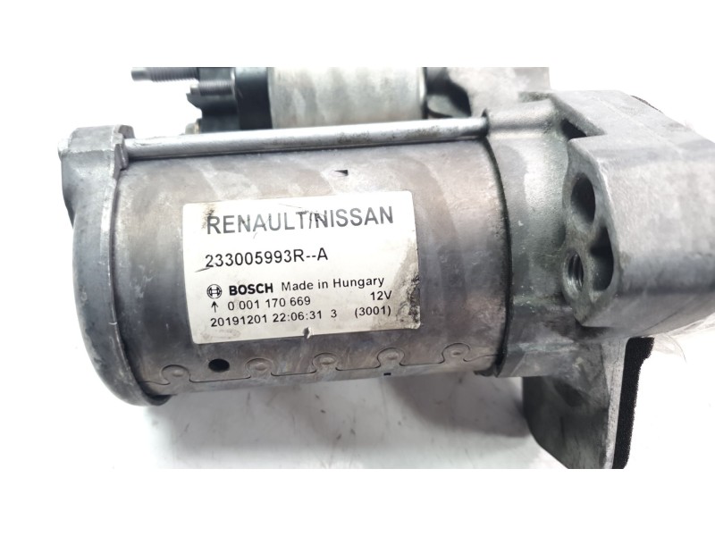 Recambio de motor arranque para renault clio v business edition referencia OEM IAM 233005993R  