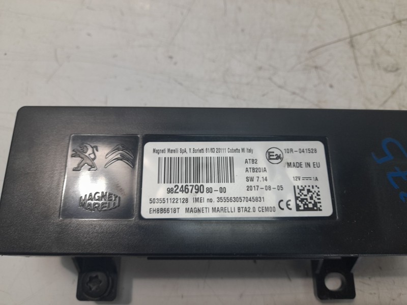 Recambio de modulo electronico para peugeot 3008 allure pack referencia OEM IAM 9824679080  