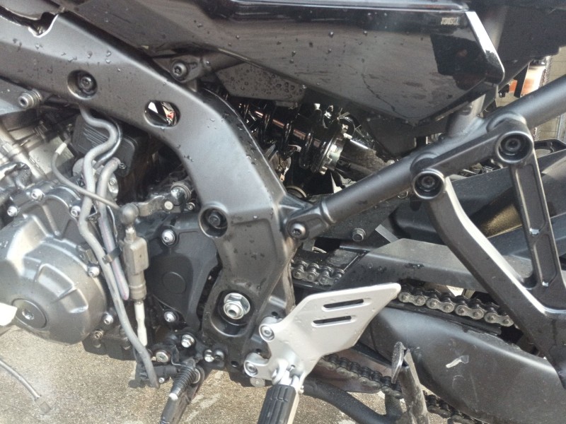Recambio de amortiguador trasero para yamaha tracer tracer 9 (rn70) referencia OEM IAM   