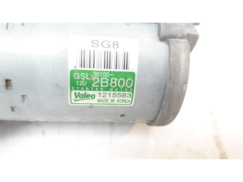 Recambio de motor arranque para kia sportage concept 2wd referencia OEM IAM 361002B800  