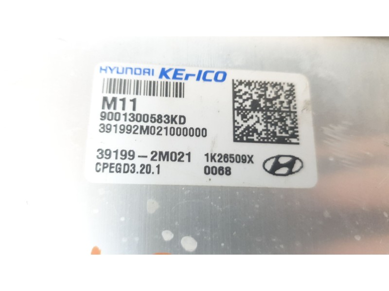 Recambio de centralita motor uce para hyundai tucson (nx) maxx silver 2wd referencia OEM IAM 391992M021  