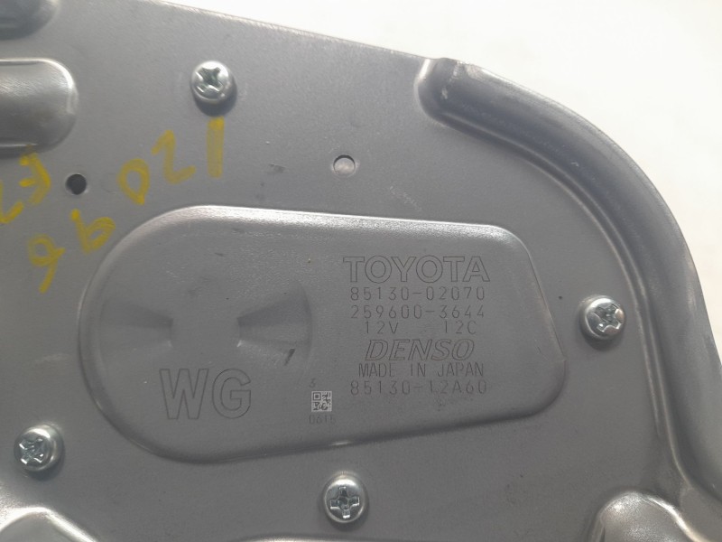 Recambio de motor limpia trasero para toyota corolla station wagon (_e21_) 2.0 hybrid (mzeh12) referencia OEM IAM 8513002070 259