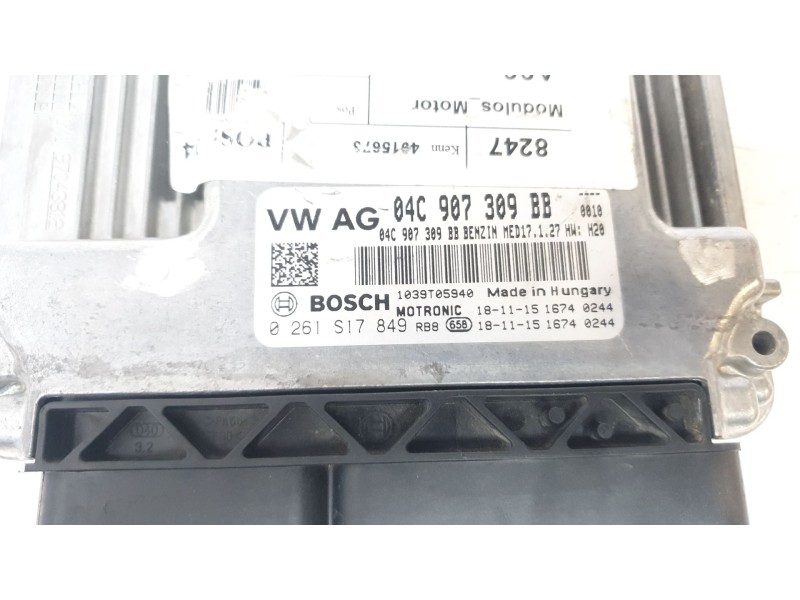 Recambio de centralita motor uce para volkswagen t-roc advance style referencia OEM IAM 04C907309BB 0261S17849 