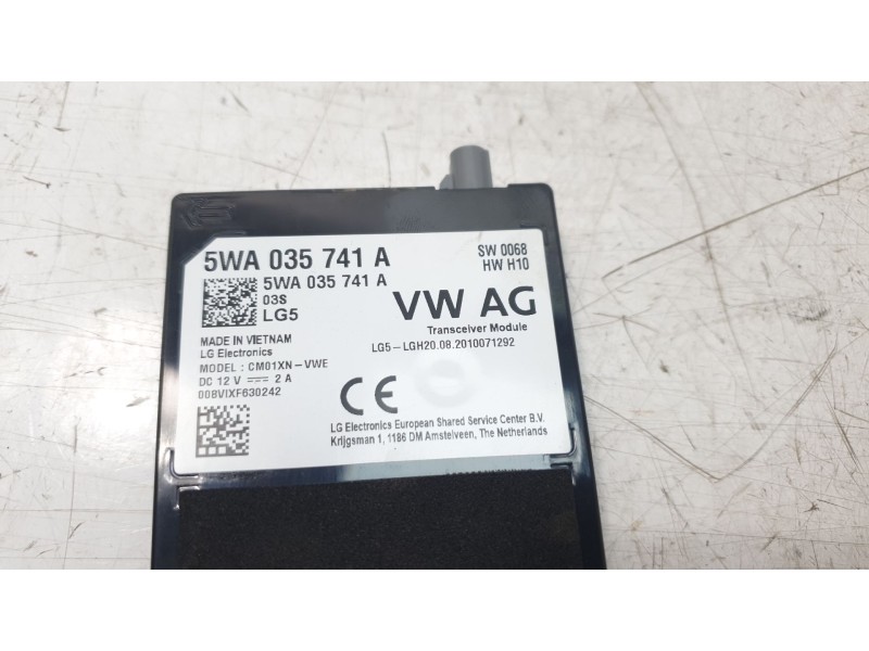 Recambio de modulo electronico para volkswagen golf viii lim. (cd1) life referencia OEM IAM 5WA035741A  