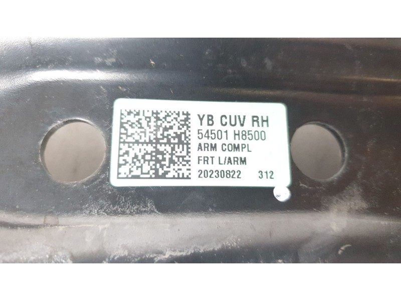 Recambio de brazo suspension inferior delantero derecho para kia stonic (ybcuv) drive referencia OEM IAM 54501H8500  