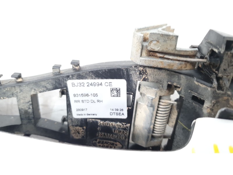 Recambio de maneta exterior trasera derecha para land rover evoque pure referencia OEM IAM BJ3224994CE  