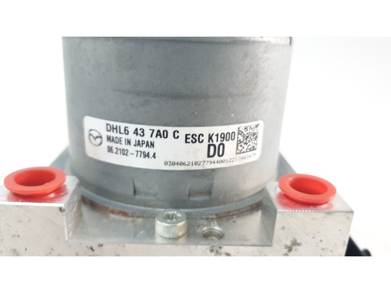 Recambio de abs para mazda 2 hatchback (dl, dj) 1.5 skyactiv-g m hybrid referencia OEM IAM DHL6437A0C  