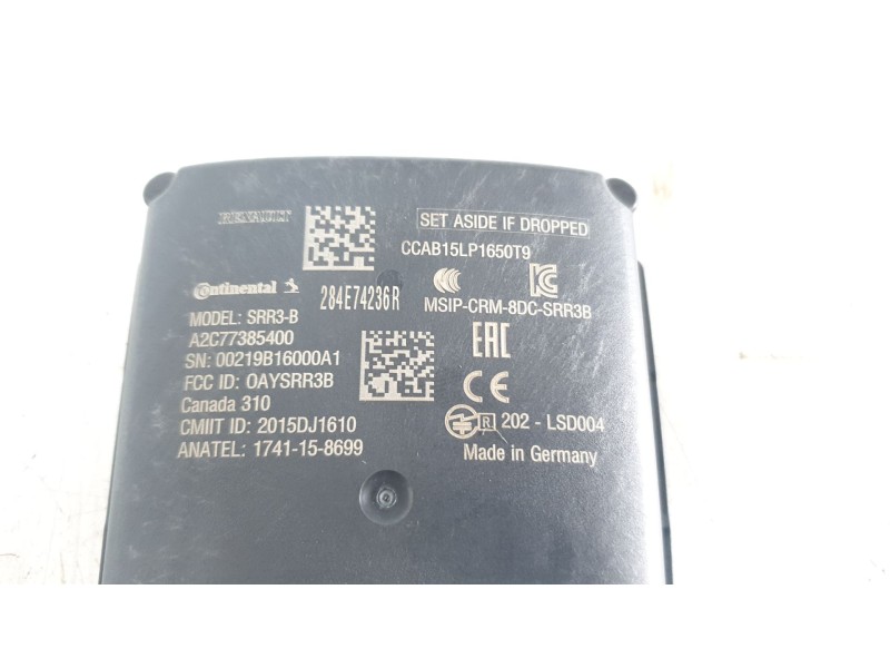 Recambio de sensor para renault clio v business edition referencia OEM IAM 284E74236R  