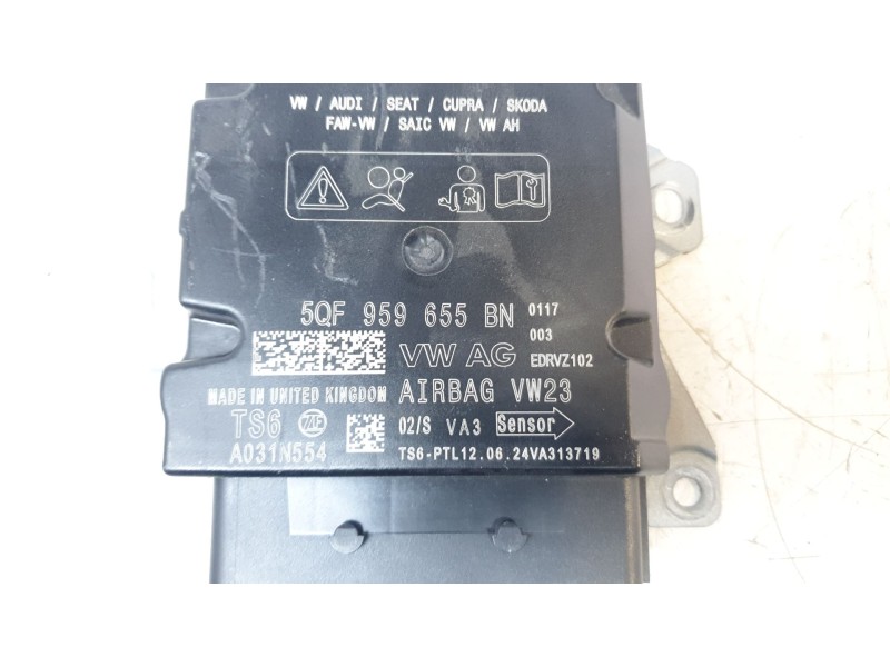 Recambio de kit airbag para seat ibiza v (kj1, kjg) 1.0 tsi referencia OEM IAM 6F1857005H  