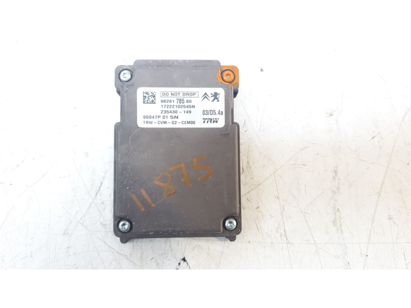 Recambio de camara vision frontal para peugeot 3008 allure pack referencia OEM IAM 9826178580  