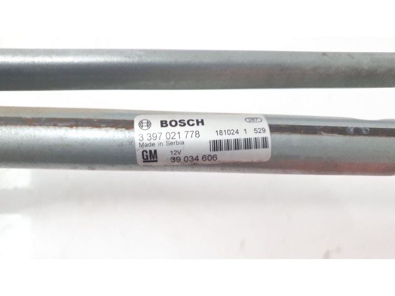 Recambio de motor limpia delantero para opel astra k lim. 5türig dynamic referencia OEM IAM 39034606  