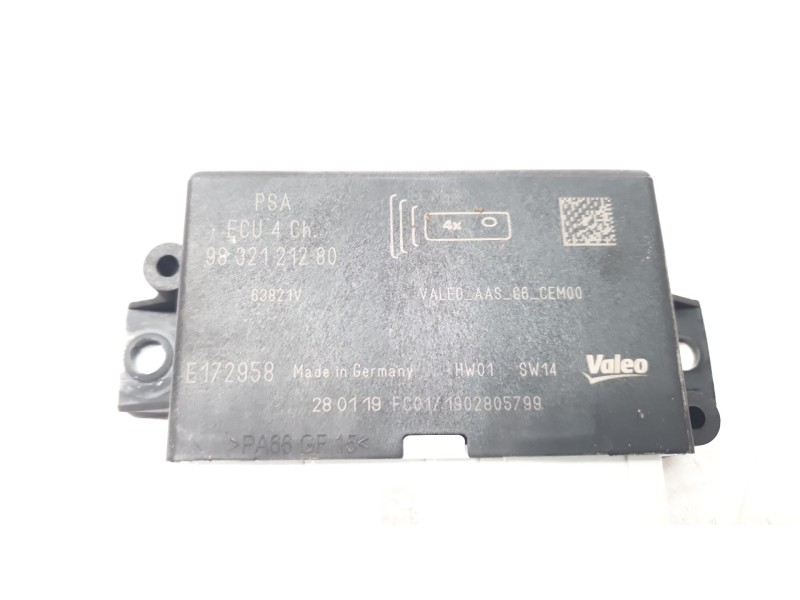 Recambio de modulo electronico para citroën c4 cactus origins referencia OEM IAM 9832121280  