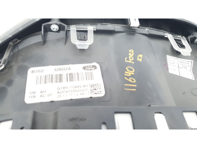 Recambio de cuadro instrumentos para ford ka+ 1.2 ti-vct cat referencia OEM IAM G1B510849AH A2C9793520201 