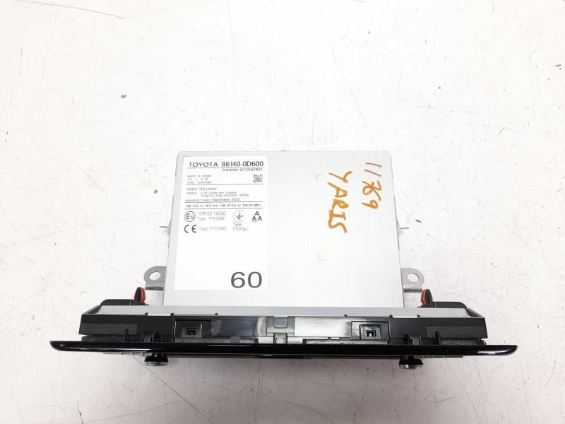 Recambio de sistema navegacion gps para toyota yaris cross hybrid fwd style referencia OEM IAM 861400D600  