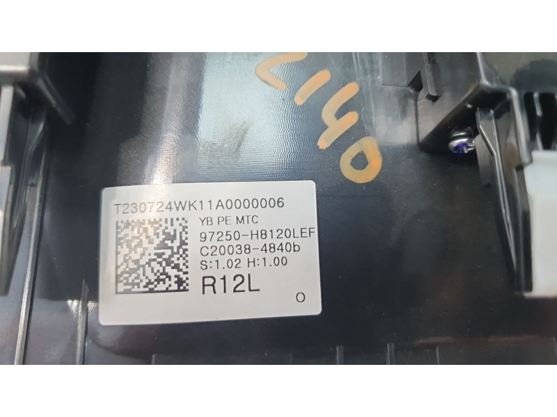 Recambio de mando calefaccion / aire acondicionado para kia stonic (yb) 1.2 cvvt referencia OEM IAM 97250H8120LEF  