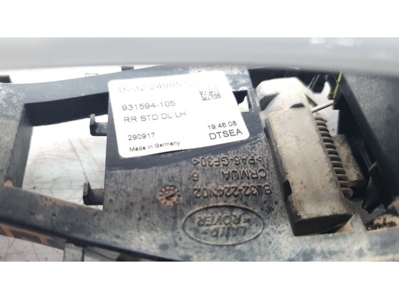 Recambio de maneta exterior trasera izquierda para land rover evoque pure referencia OEM IAM BJ3224995CE  