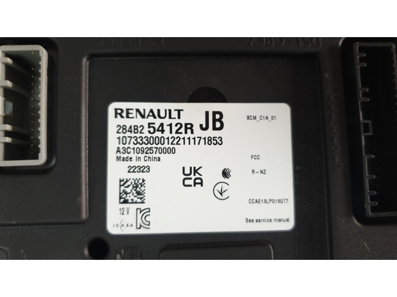 Recambio de modulo electronico para dacia sandero iii stepway expression referencia OEM IAM 284B25412R  