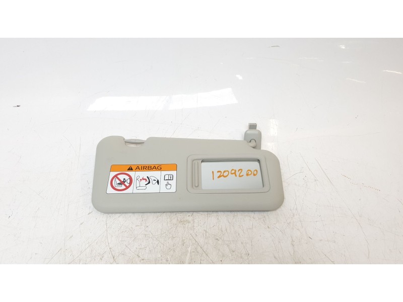 Recambio de parasol derecho para mazda 2 hatchback (dl, dj) 1.5 skyactiv-g m hybrid referencia OEM IAM DB9L69270A75  