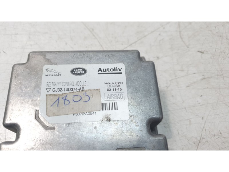 Recambio de centralita airbag para land rover evoque pure referencia OEM IAM GJ3214D374AB  