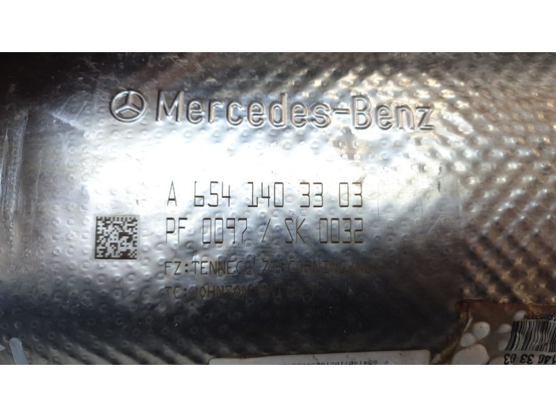 Recambio de filtro de particulas para mercedes-benz cle cle 220d referencia OEM IAM 6541403303 6541407102 