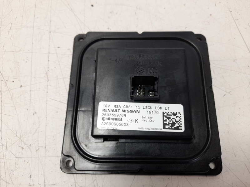 Recambio de centralita luces para renault megane iv hatchback (b9a/m/n_) 1.3 tce 140 (b9nb) referencia OEM IAM 260559976R A2C906