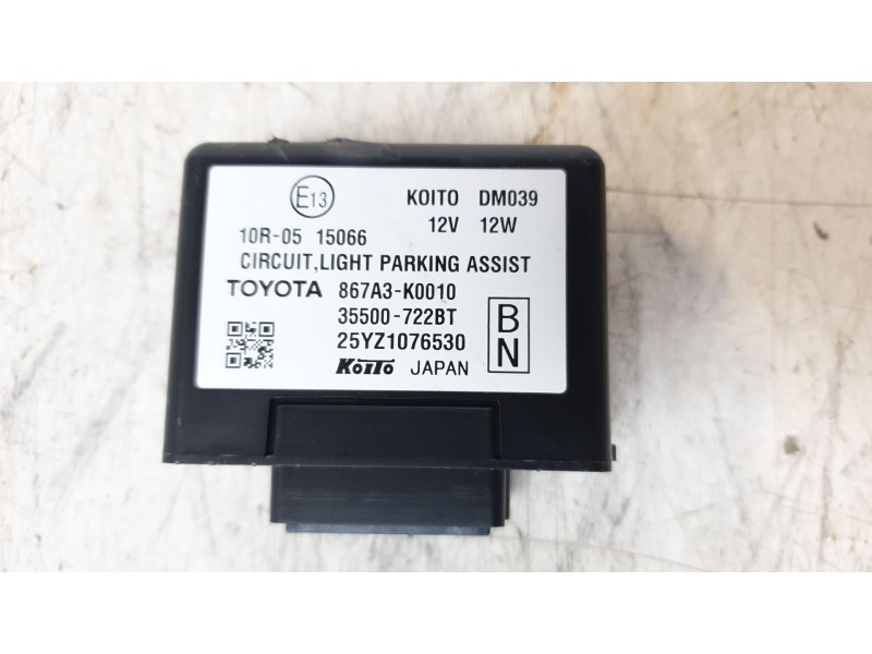 Recambio de modulo electronico para toyota yaris cross hybrid fwd style referencia OEM IAM 867A3K0010  