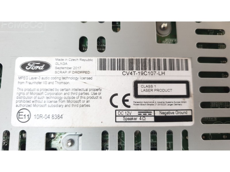 Recambio de sistema navegacion gps para ford kuga st-line referencia OEM IAM CJ5T18B955SB  