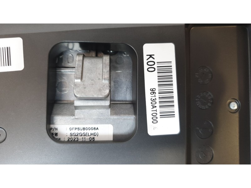 Recambio de pantalla multifuncion para kia niro (sg2) hybrid concept referencia OEM IAM 96130AT000  