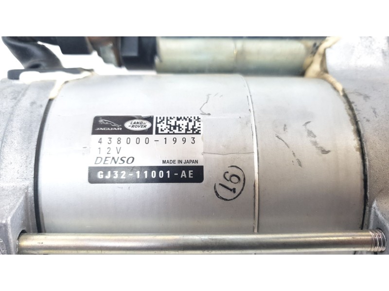 Recambio de motor arranque para land rover evoque pure referencia OEM IAM GJ3211001AE ARF101304HQ 