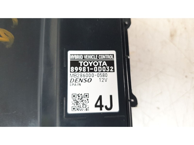 Recambio de modulo electronico para toyota yaris cross hybrid fwd style referencia OEM IAM 899810D032  
