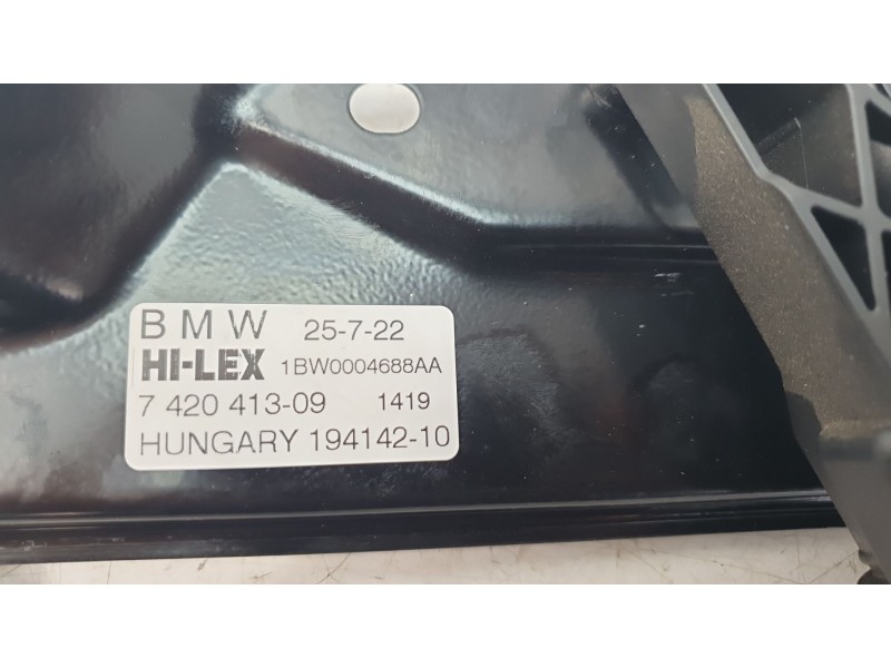 Recambio de elevalunas trasero izquierdo para bmw x2 (f39) xdrive 20i referencia OEM IAM 742041309  