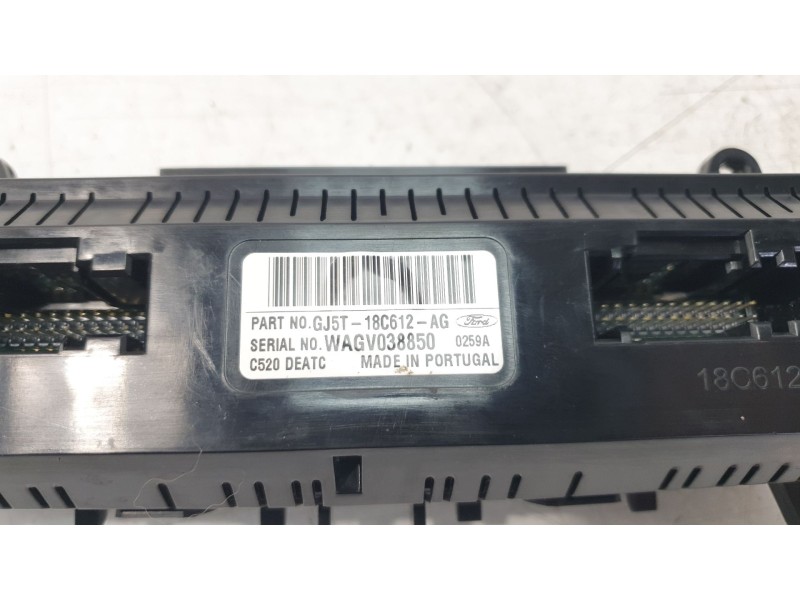 Recambio de mando climatizador para ford kuga st-line referencia OEM IAM GJ5T18C612AG  