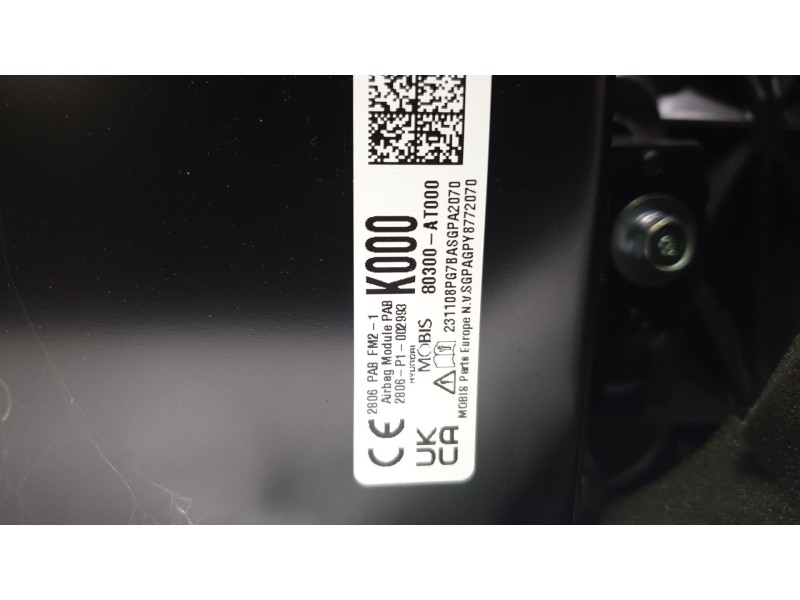 Recambio de kit airbag para kia niro (sg2) hybrid concept referencia OEM IAM 84710AT000CCV  