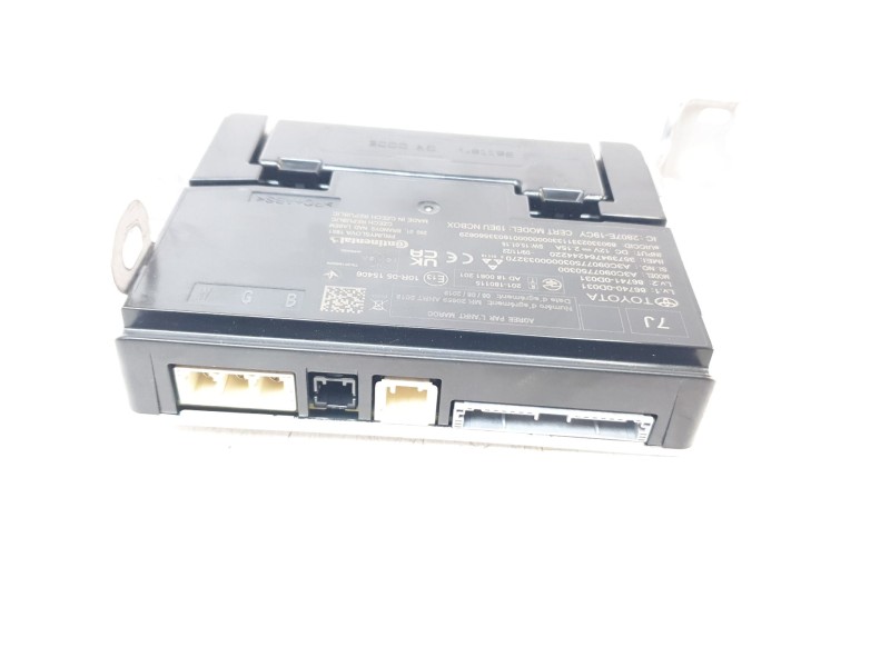 Recambio de modulo electronico para toyota yaris cross hybrid fwd style referencia OEM IAM 867400D031  